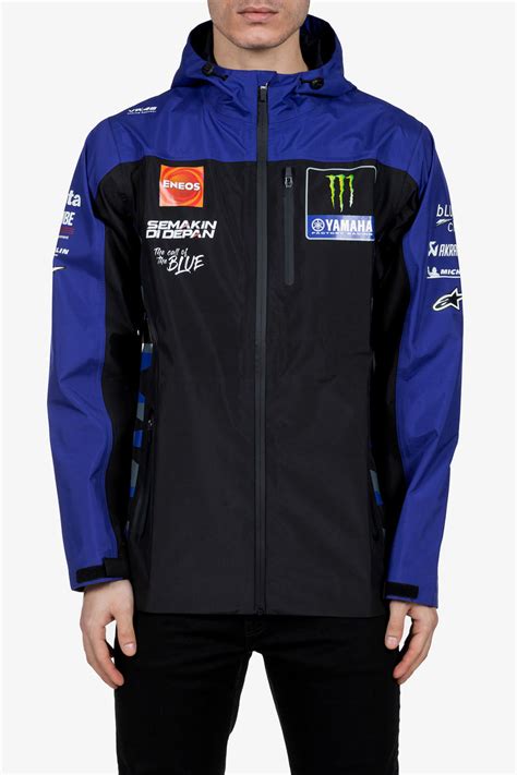 yamaha team 2017 replica jacket|VR46 Men's Replica Monster Energy Yamaha Team Jacket.